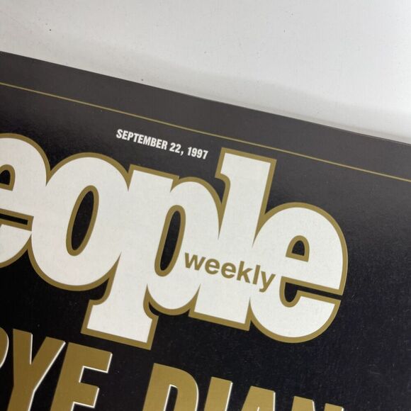 Lot of 2 People‎ Magazine 9/15/97 and 9/22/1997 Princess Diana - Picture 4 of 9